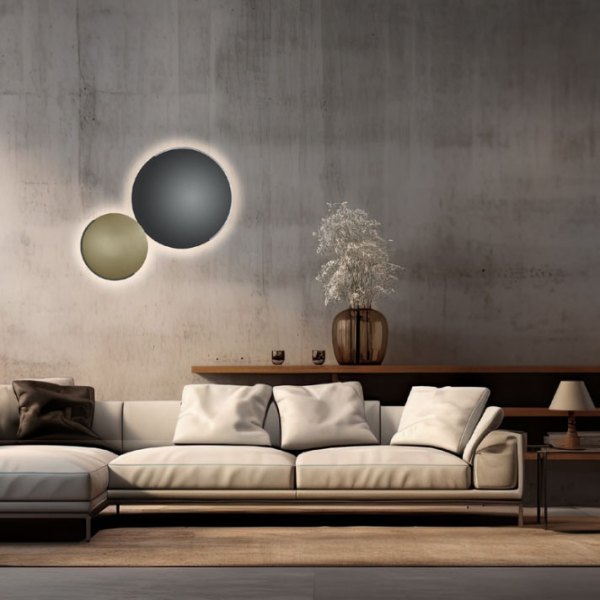 Knapstein Astra 60 LED wall and ceiling light Colour selection